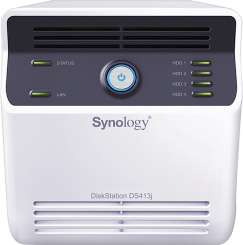 Synology DiskStation DS413J 4-Bay NAS Server (No HDD) - CeX Synology DiskStation DS413J 4-Bay NAS Server (No HDD) - CeX